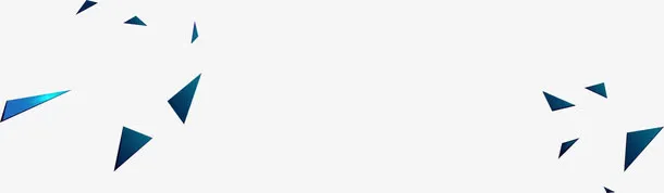 绿色光效漂浮几何海报免抠