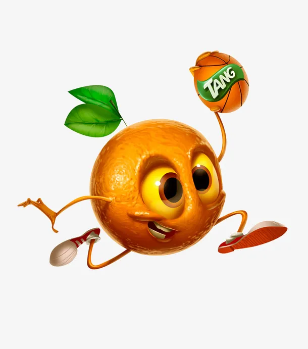 橙子玩偶免抠