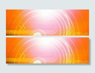 黄色科技数码背景高清