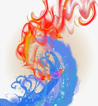 浪尖的火焰免扣素材免抠