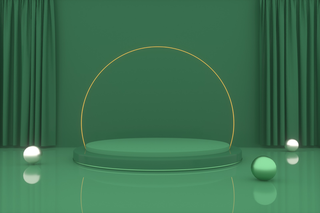 国潮，背景，C4D，电商高清