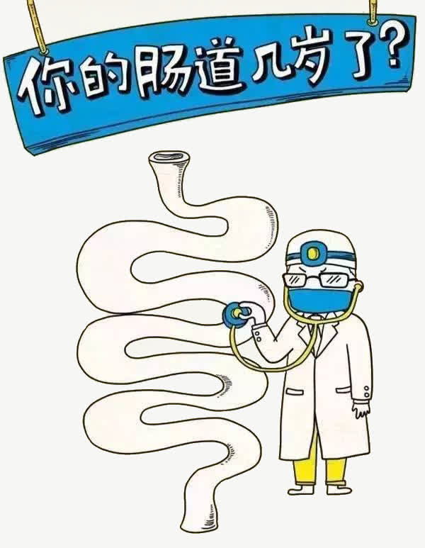 你的肠道几岁免抠