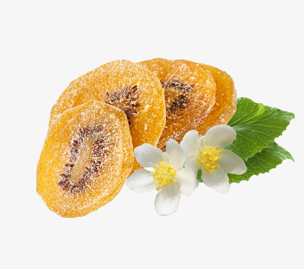 金黄色猕猴桃干免抠