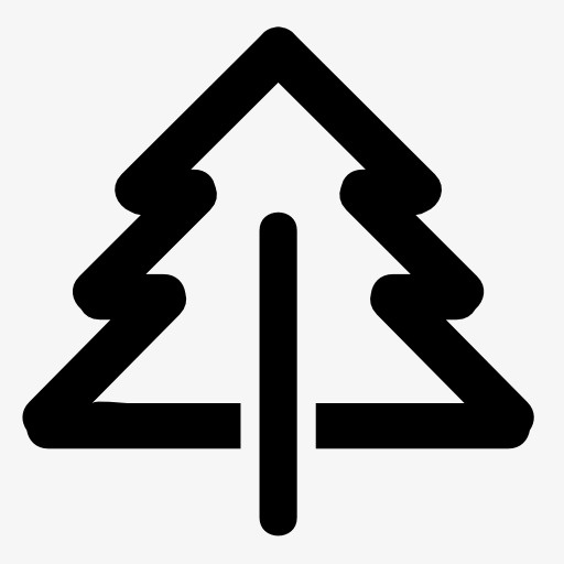 松树 icon免抠