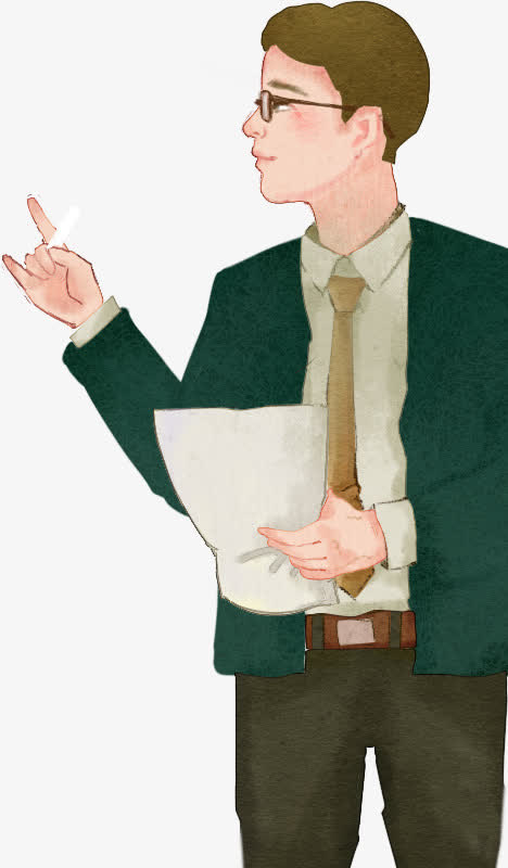 男教师免抠