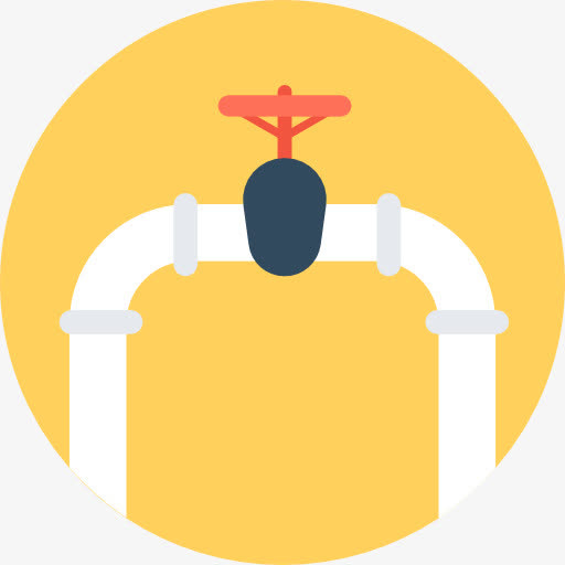 天然气管道图标免抠图标元素