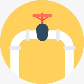 天然气管道图标免抠图标元素