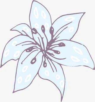 文艺清新花草海报设计装饰免抠