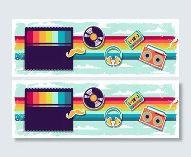 卡通趣味淘宝促销背景图高清