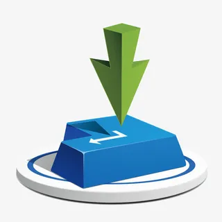 右拐指引标识免抠