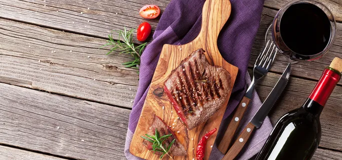 牛排地板背景图高清