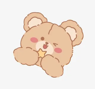可爱卡通小小熊免抠