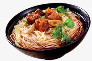 番茄炖牛腩面美食免抠