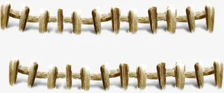 护栏圣诞装修元素免抠