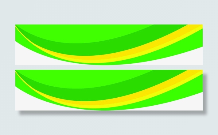 绿色背景展板手册