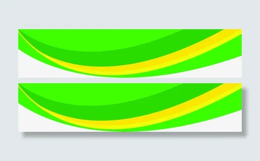 绿色背景展板手册