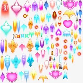 星星箭头图标免抠