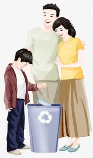 保护环境教育免抠