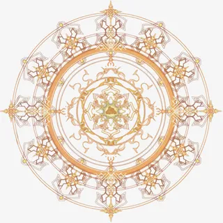 精致的花朵底纹免抠