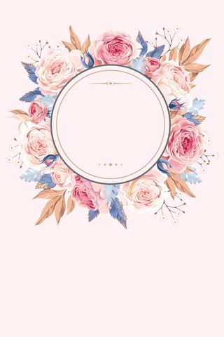 文艺小清新婚庆婚礼海报背景素材高清