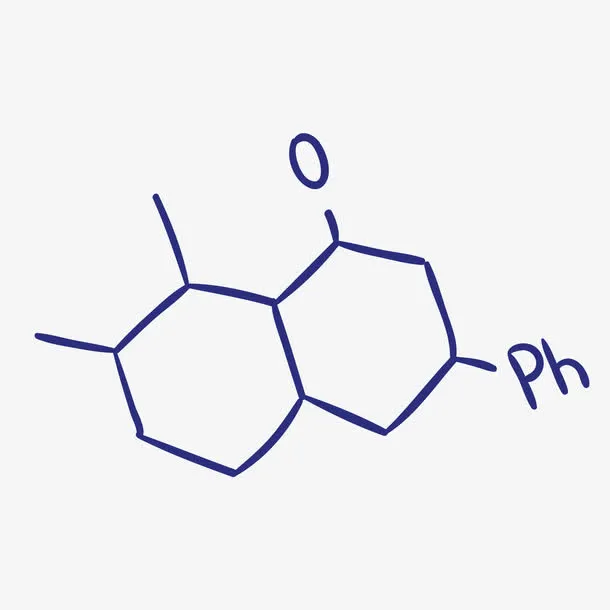 生物反应碳环图标图片免抠