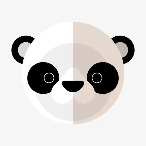 卡通动物头像免抠