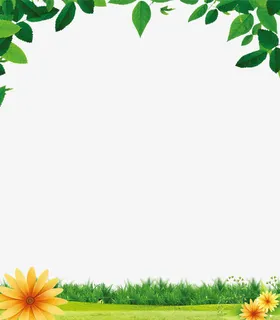 绿色草坪海报背景