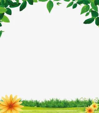 绿色草坪海报背景