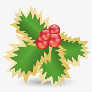 创意手绘圣诞节元素素材免抠