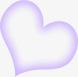 灰色半透明婚礼爱心免抠