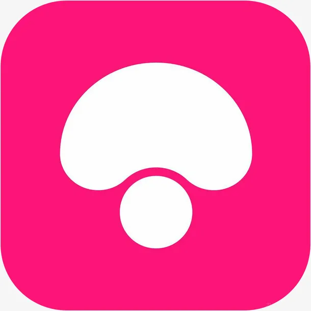 手机蘑菇街购物应用图标logo免抠