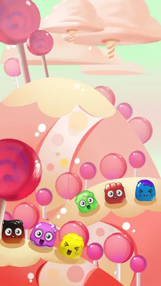 粉色卡通糖果壁纸免抠