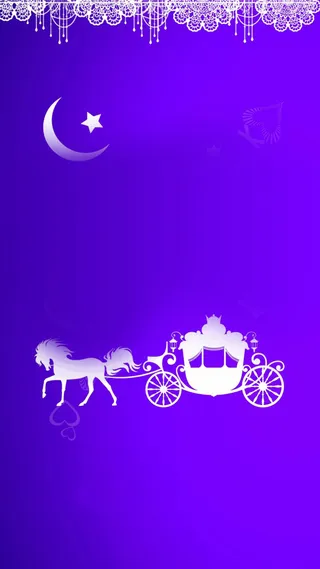 蓝色请柬H5背景高清