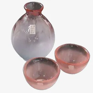 日系樱花酒器免抠