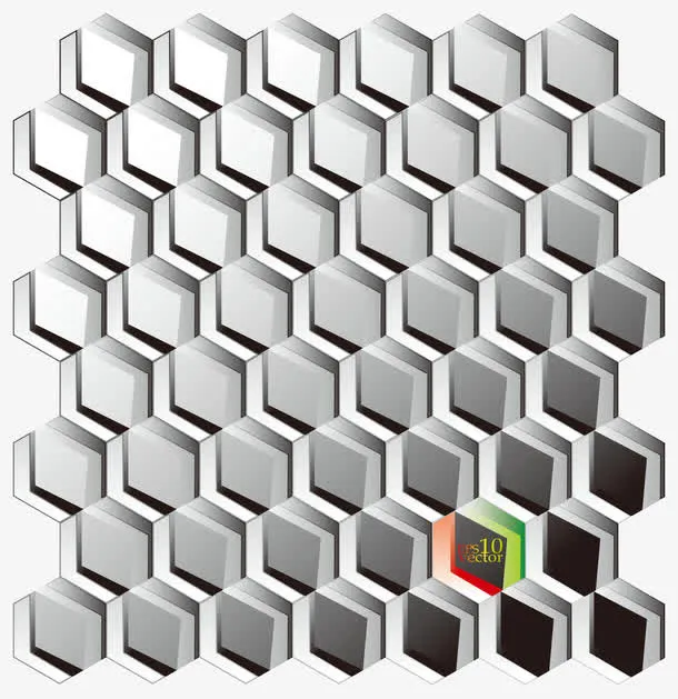 立体网格矢量免抠