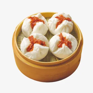 一笼子叉烧包设计素材免抠