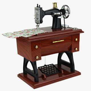 缝纫机音乐盒的图免抠