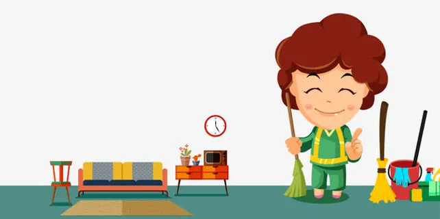 家政保洁素材免抠