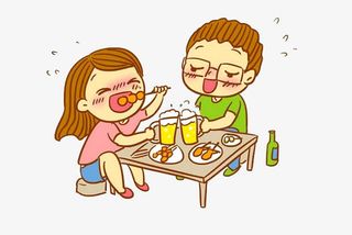 路边摊可爱小作坊吃饭免抠