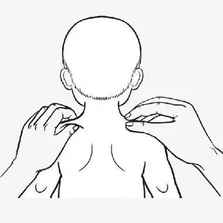 推拿手法免抠标签元素