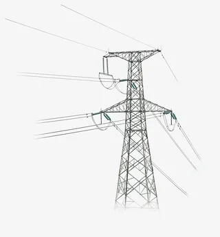 电线塔免扣素材免抠