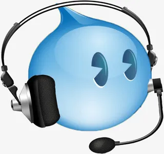 卡通旺旺头像素材免抠