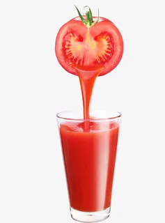 西红柿果汁免抠
