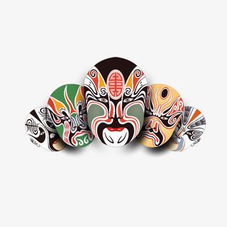 中国风脸谱免抠