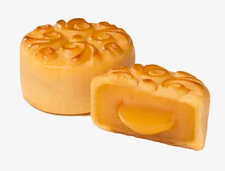 滑滑的美味流心月饼免抠