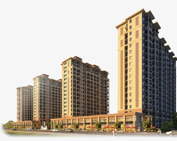 公寓建筑免抠