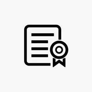 文件证书icon线性小图标下载免抠