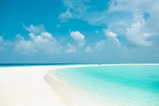 唯美的海滩风景高清