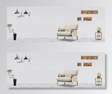 灰色吊灯banner背景高清另类其他背景