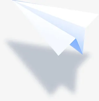 飞机 纸飞机 高清 装饰素材免抠